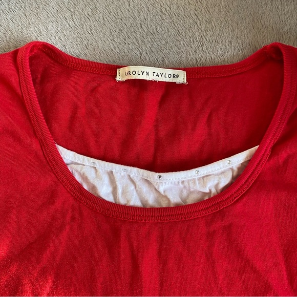Vintage Y2K red tanktop size large - Picture 2 of 5